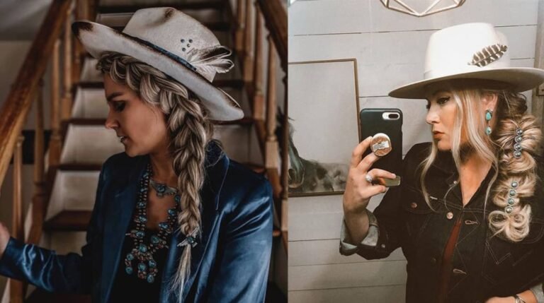 Hairstyles with Cowboy Hat: 10 Chic and Trendy Looks to Rock 5 Cowboy Hat