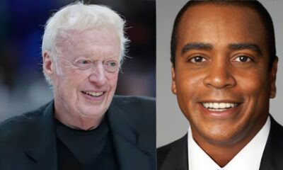 Ahmad Rashad and Phil Knight