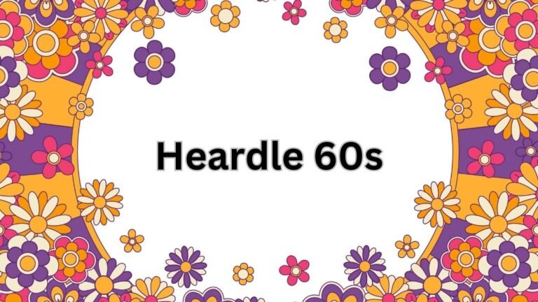 Heardle 60s