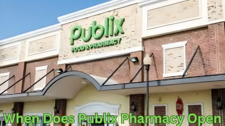 When Does Publix Pharmacy Open
