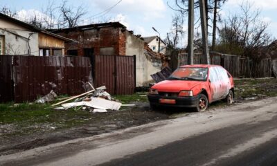 van suspected accident