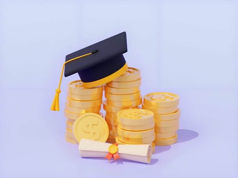 Image depicting a graduate tossing a graduation cap in the air, symbolizing freedom from student debt
