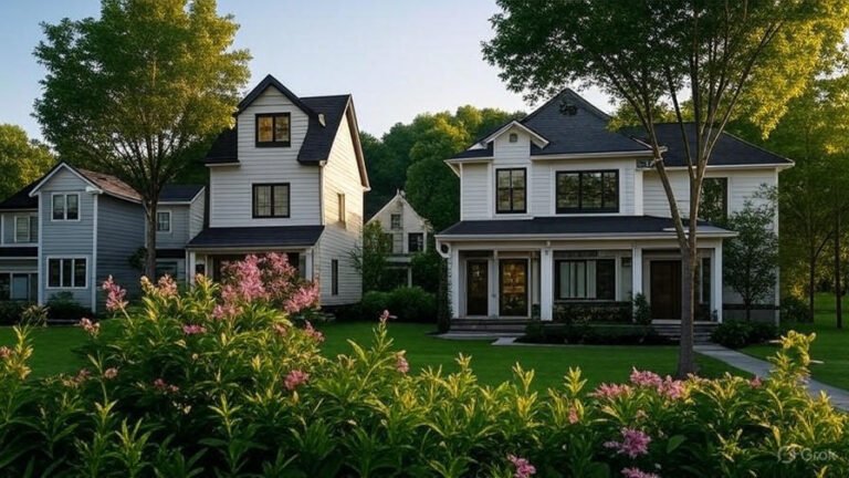 Modern 2 Story Homes