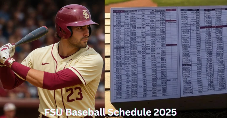 FSU Baseball Schedule
