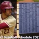 FSU Baseball Schedule