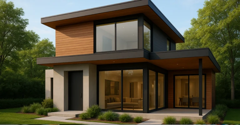 3 Bedroom Contemporary House Plan