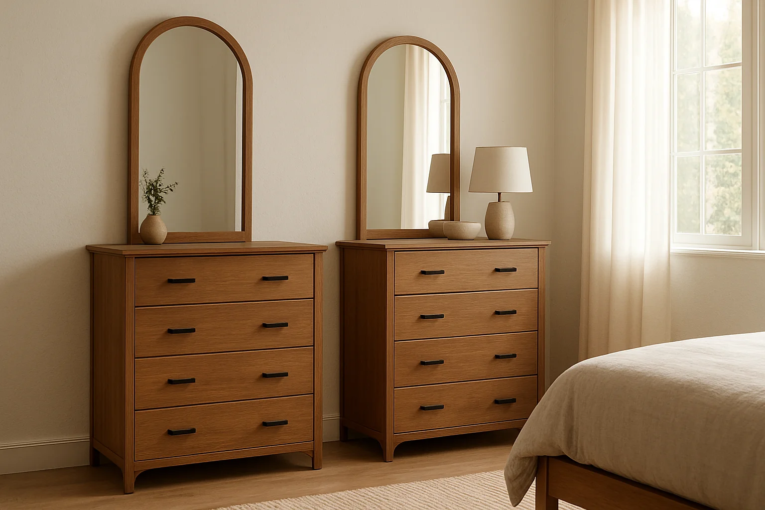 Dresser with Mirror