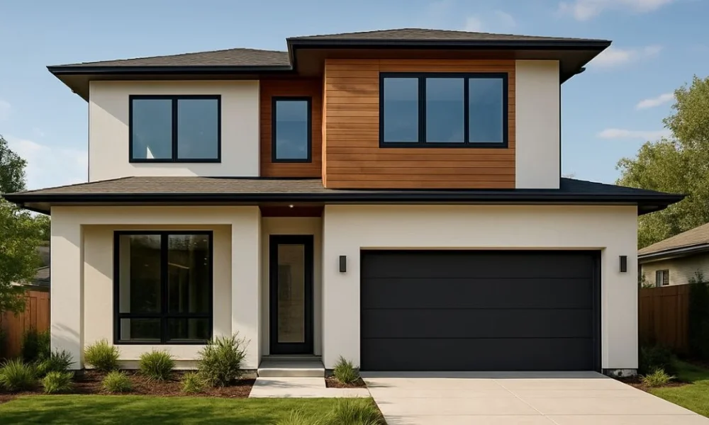 modern house plans 2 story