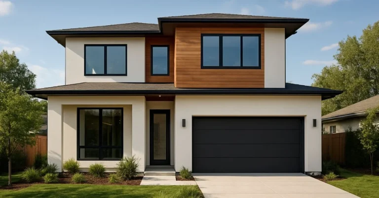 modern house plans 2 story