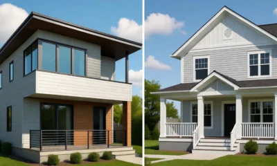 Contemporary Two-Story House Plans