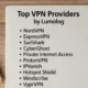 VPN Providers by Lumolog